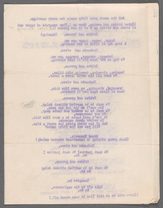 Chin Chin: Typescript for "The Girl and the Judge" scene