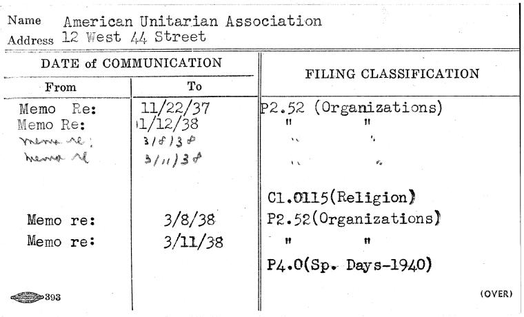 American Unitarian Association