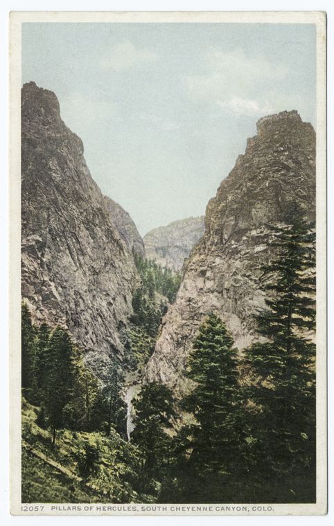 Pillars of Hercules, So. Cheyenne Canyon, Colo.
