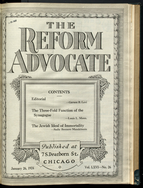 The Reform advocate
