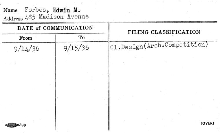 Forbes, Edwin M.