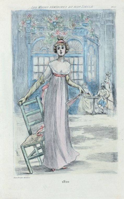 1810 [Women's fashion in nineteenth-century Paris]