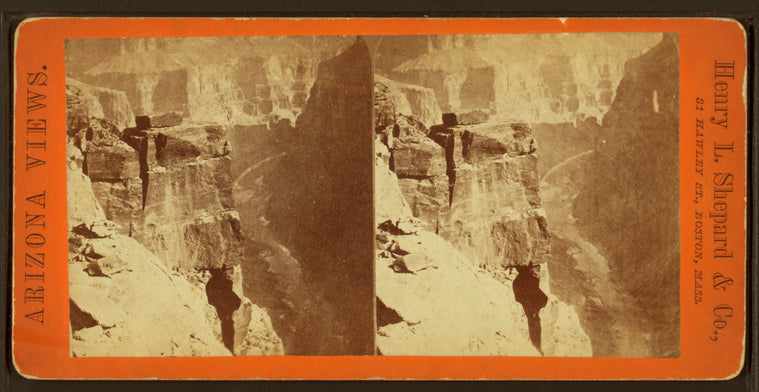 Grand Canon [Cañon] of the Colorado. Pass through