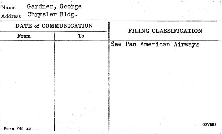 Gardner, George