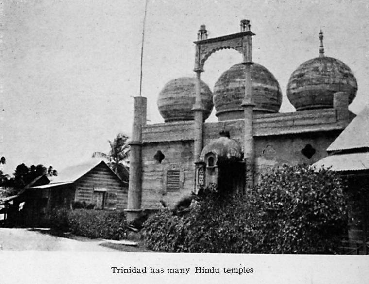 Trinidad has many Hindu temples.