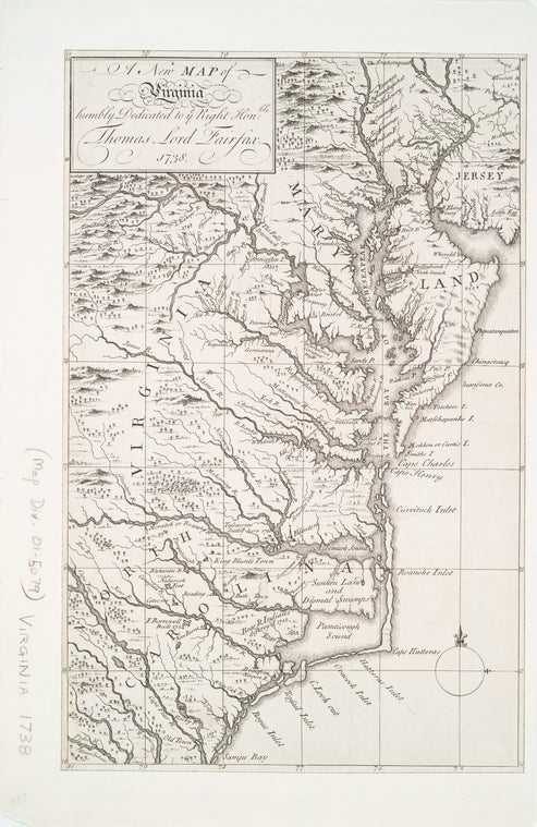 A new map of Virginia