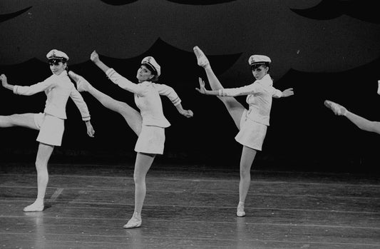New York City Ballet production of "Union Jack" with Suzanne Farrell, choreography by George Balanchine (New York)