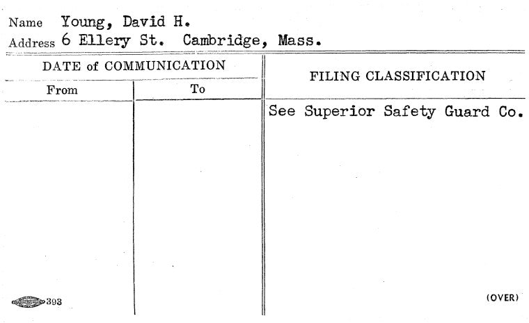 Young, David H.