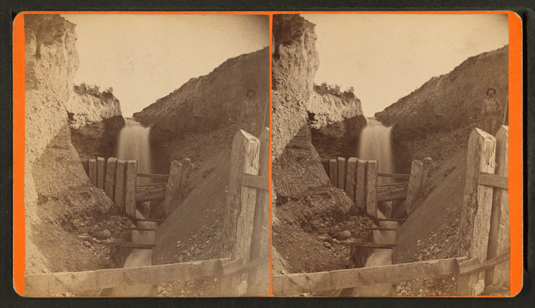 Bulk head, Rock Creek sluice