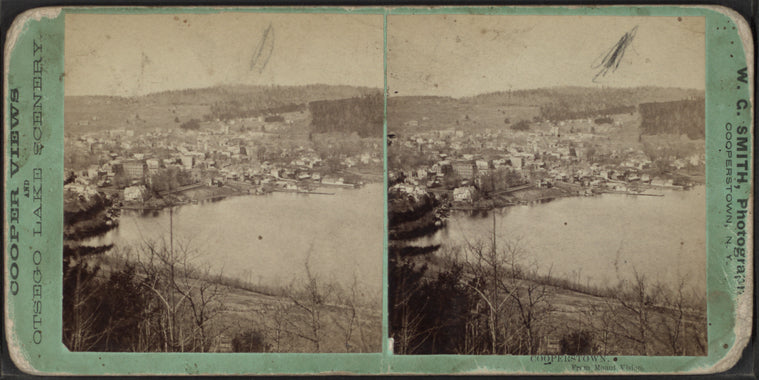 Cooperstown, from Mount Vision.
