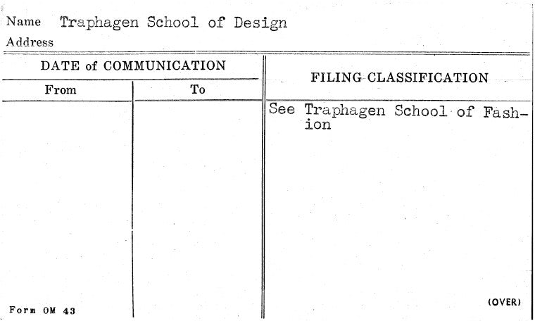 Traphagen School of Design