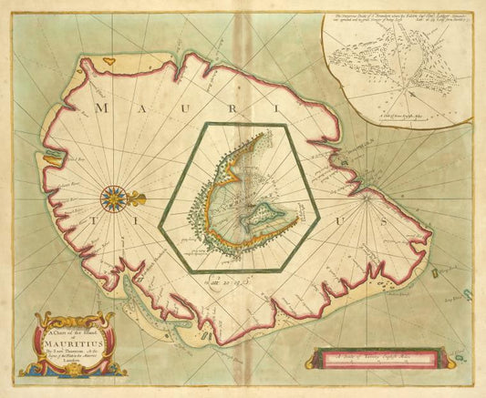 A chart of the Island of MAURITIUS