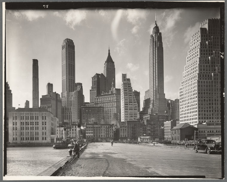 Manhattan Skyline: I, South Street and Jones Lane