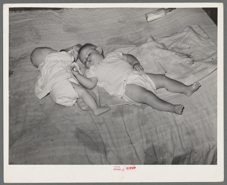 Children of tenant farmer living near Sallisaw, Oklahoma