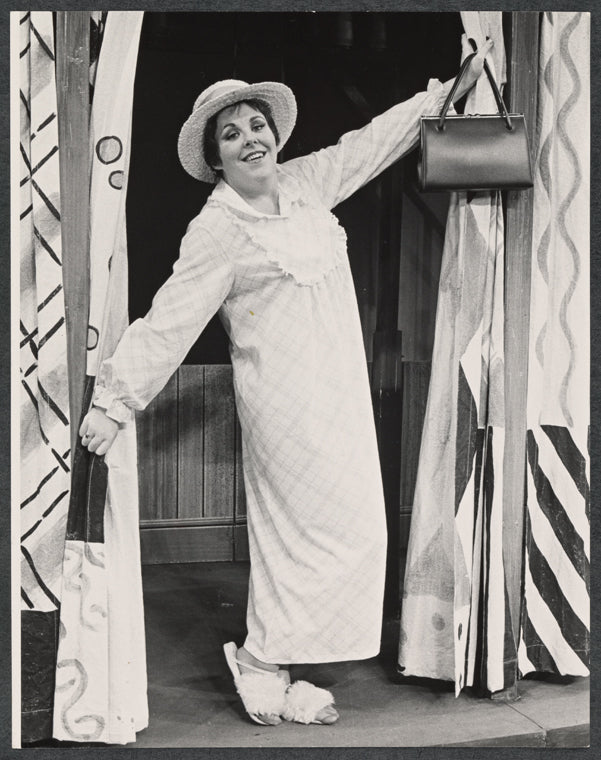 Mary Jo Catlett in the 1973 Broadway revival of The Pajama Game
