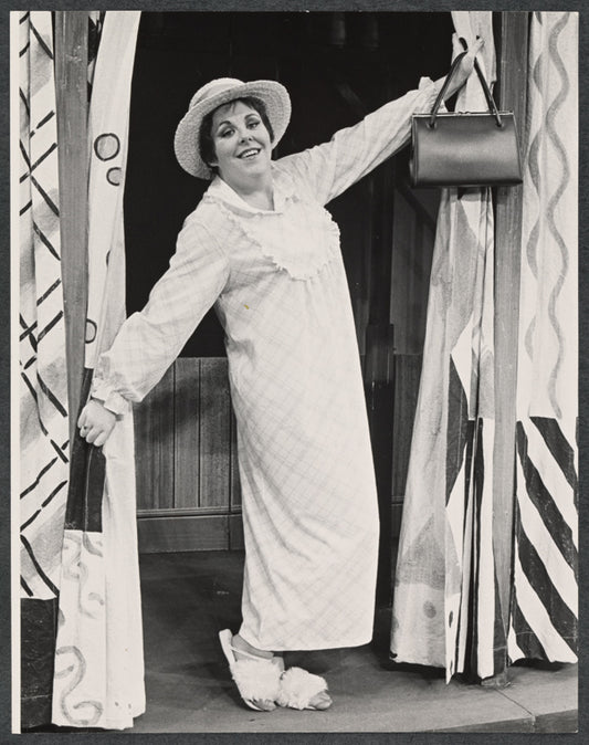 Mary Jo Catlett in the 1973 Broadway revival of The Pajama Game