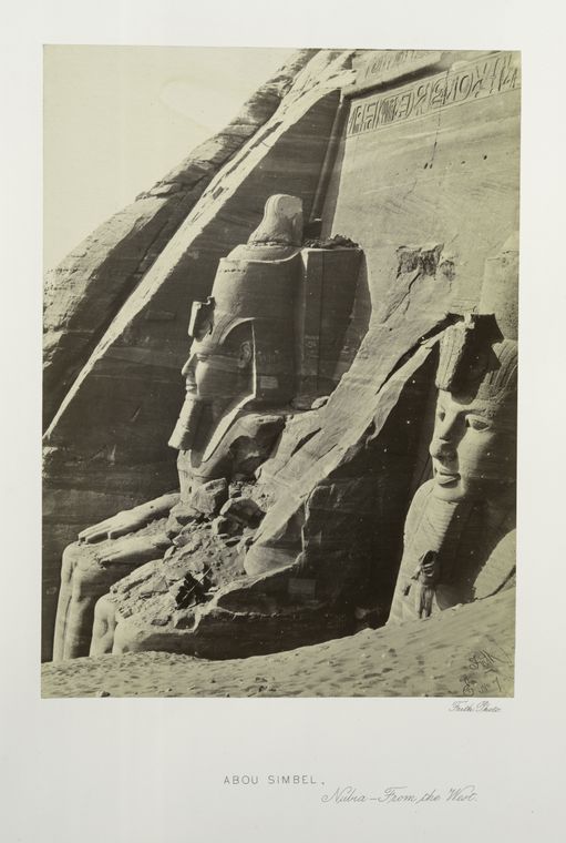 Abou Simbel, Nubia -- from the west