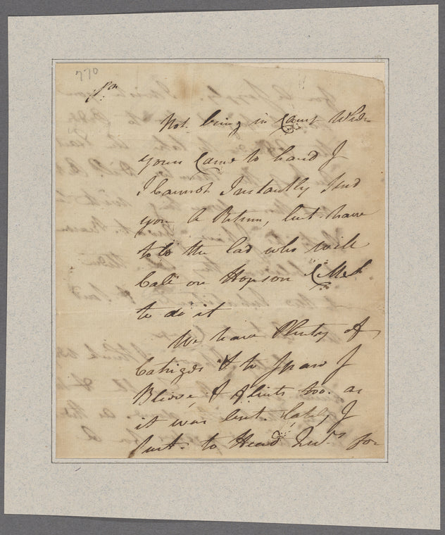 De Hart, William. To Colonel Dayton