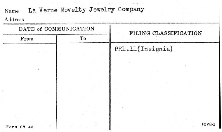 La Verne Novelty Jewelry Company