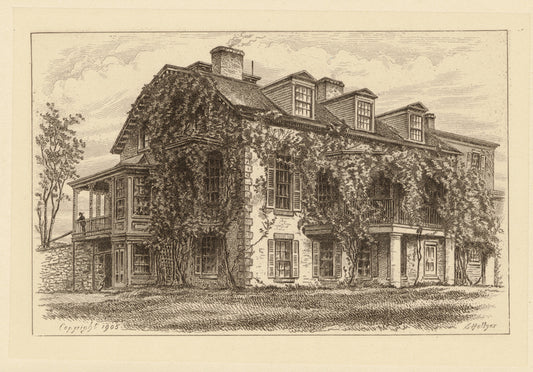 Gouverneur Morris' House, N.Y.C., 1798