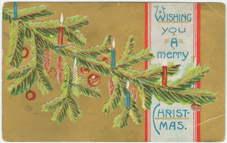 Wishing you a merry Christmas.