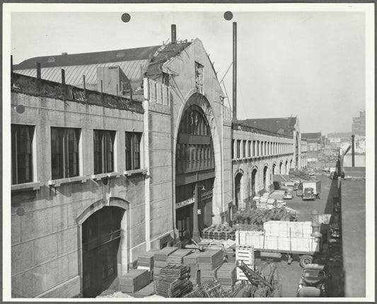 Pier 54, North River.  Building View