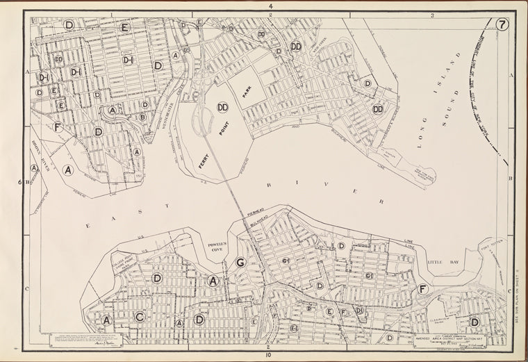Area Zoning Map Section No. 7