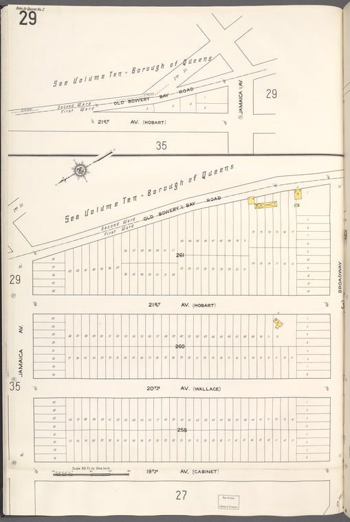 Queens V. 2, Plate No. 29 [Map bounded by 21st Ave., Broadway, 19th Ave., Jamaica Ave.]