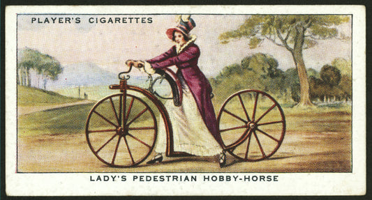 Lady's pedestrian hobby-horse.