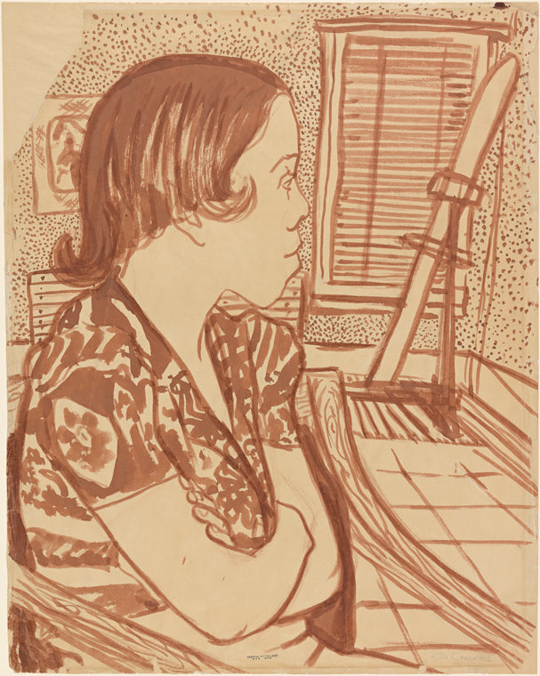 Woman Looking Away