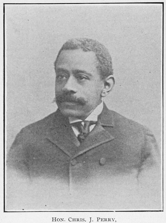 Hon. Chris J. Perry; Member of the City Council, Philadelphia, Pa.; Editor, Philadelphia "Tribune," Member, Committee on Politics, National Sociological Society.
