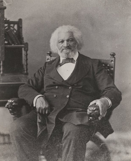 Portrait of Frederick Douglass, abolitionist, journalist, and social reformer