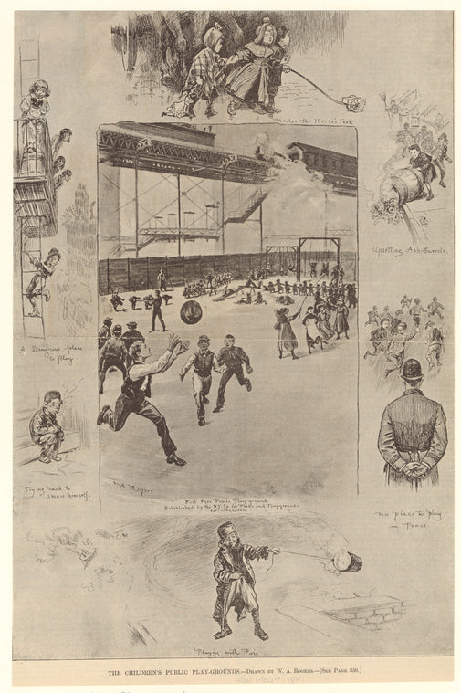 The children's public play-grounds