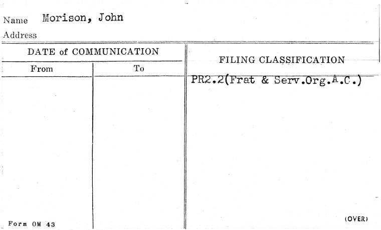 Morison, John