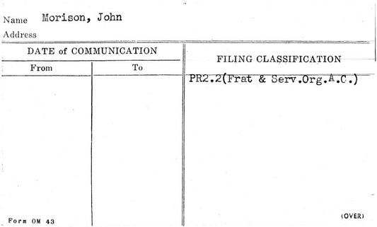 Morison, John