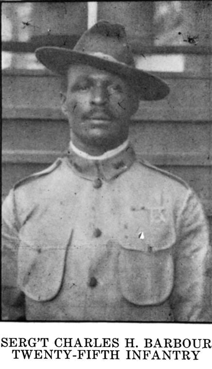 Serg't Charles H. Barbour, Twenty-fifth Infantry.