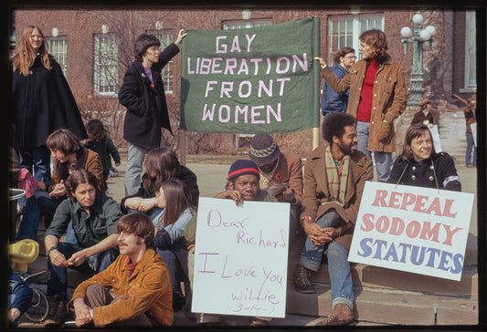 Gay rights demonstration, Albany, New York, 1971