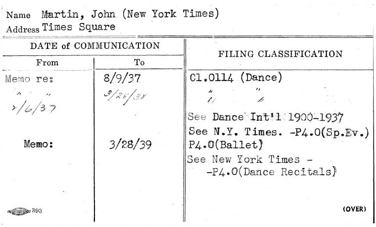 Martin, John (New York Times)