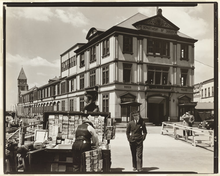 Department of Docks and Police Station, Pier A, North River