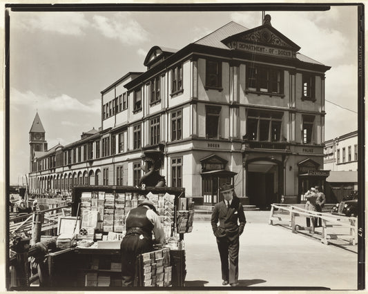 Department of Docks and Police Station, Pier A, North River