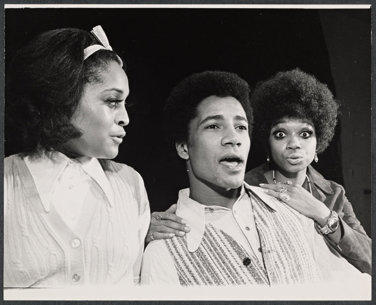 Gerri Dean, George Turner and Hattie Winston in the production Sambo: A Black Opera with White Spots