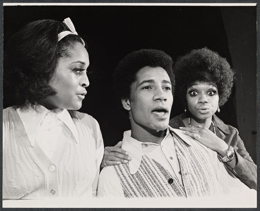 Gerri Dean, George Turner and Hattie Winston in the production Sambo: A Black Opera with White Spots