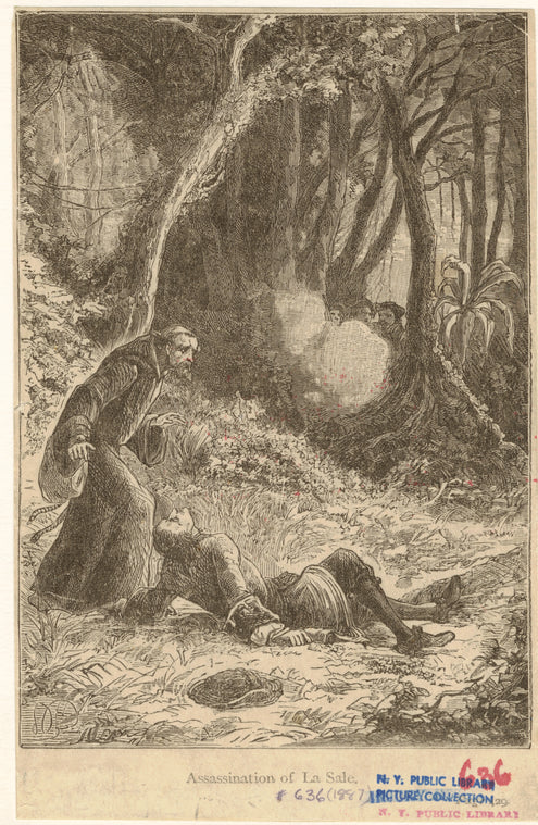 Assassination of La Sale [i.e. LaSalle]