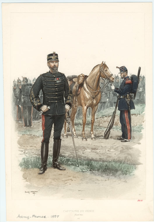 Capitaine du génie : Grande tenue