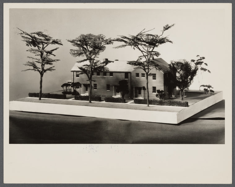 Unit model, detached house. Greenhills project, Ohio