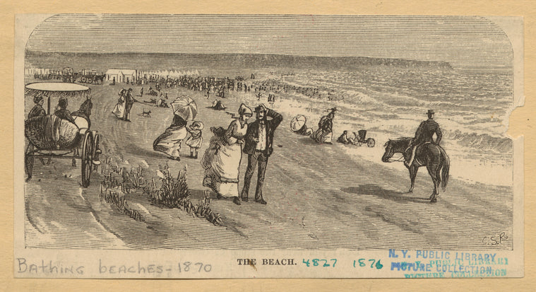 The beach