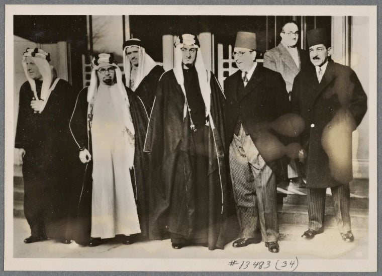 [The conference of Arab representatives convened in London under the chairmanship of Prime Minister Chamberlain.  Arabs and Jews negotiate separately.]