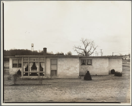 Houses at Jersey Homesteads. Hightstown, New Jersey