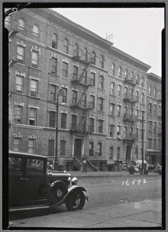 Tenement row, "Edman" and "Madeline" buildings