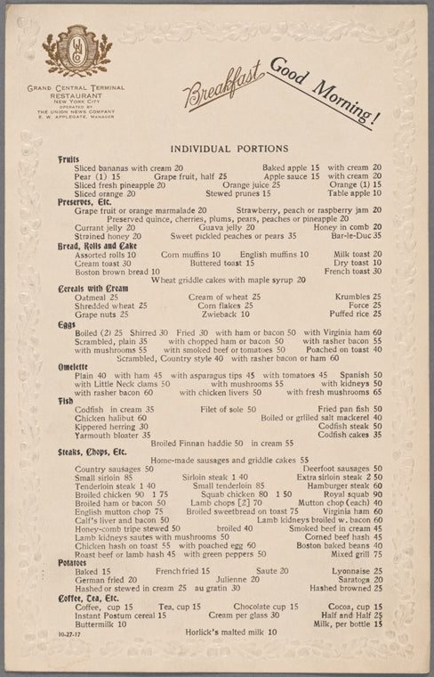 Grand Central Terminal Restaurant